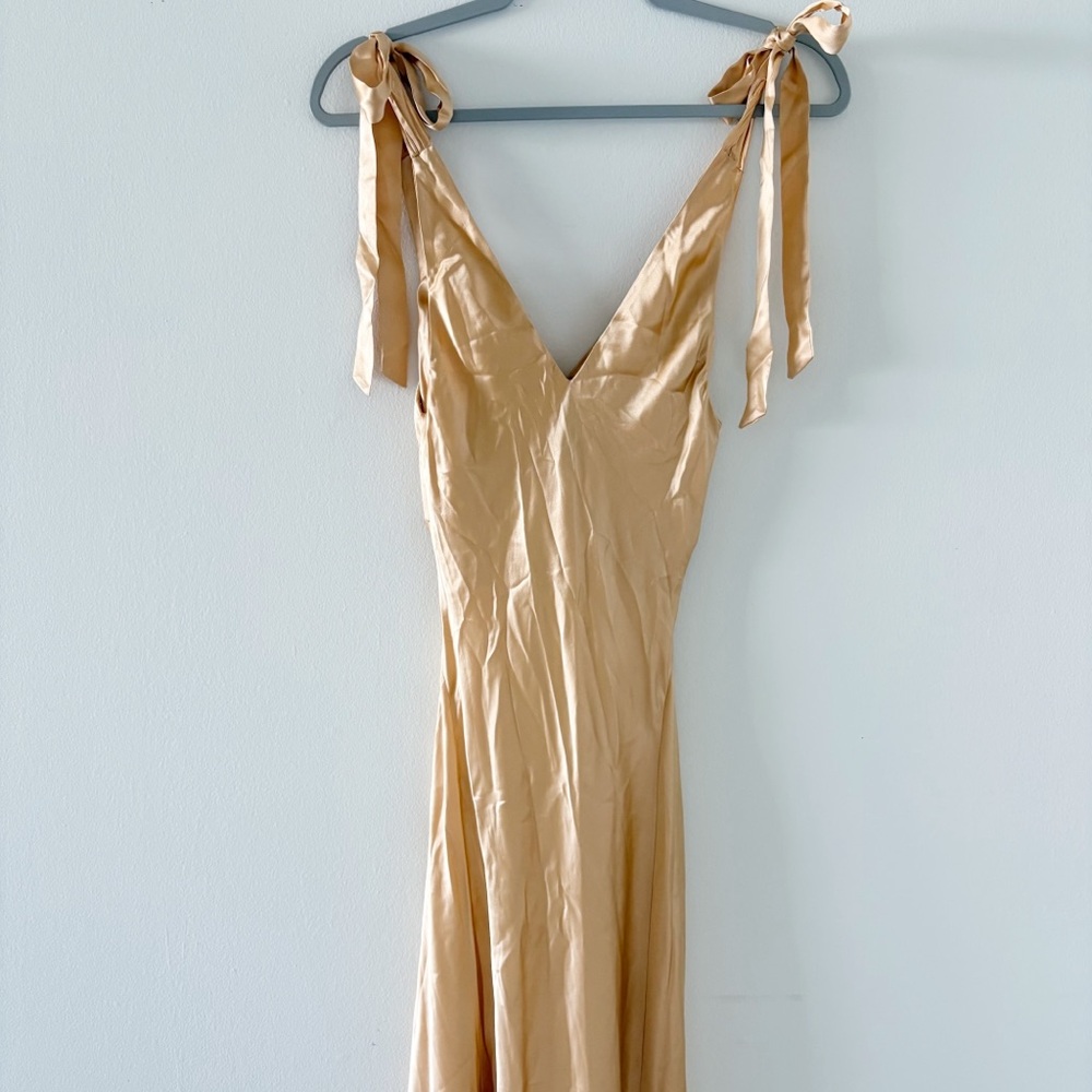 Reformation Pernille Silk Dress - Picture 5 of 9